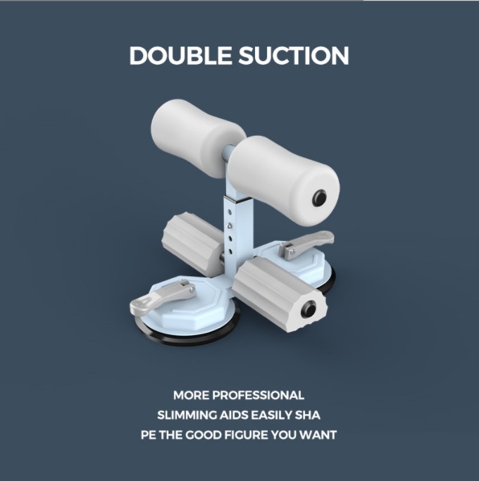 Double Suction Cup Sit Up Bar
